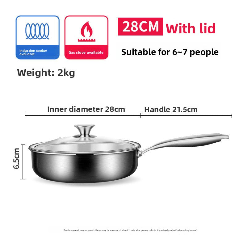 stainless steel pan