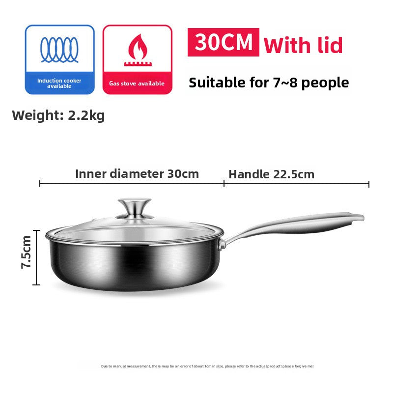 stainless steel pan