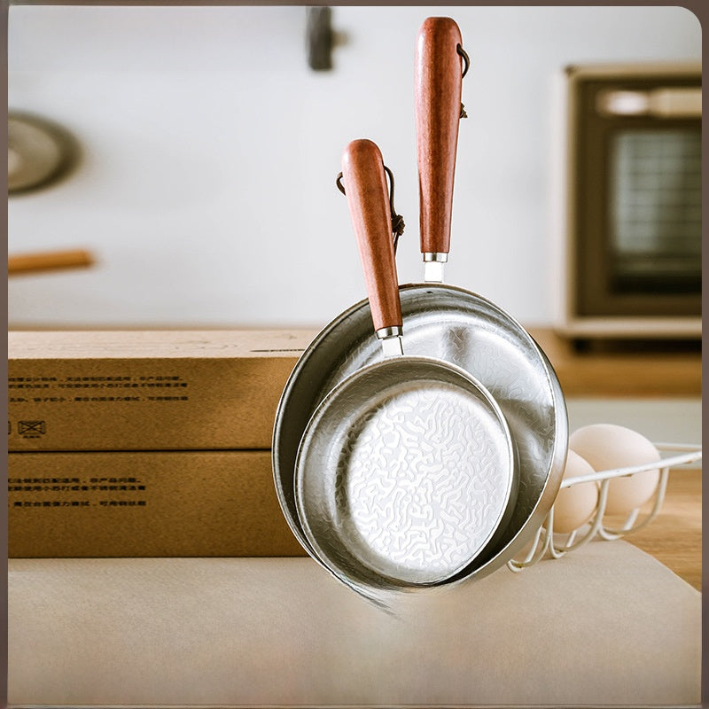 Stainless steel pan