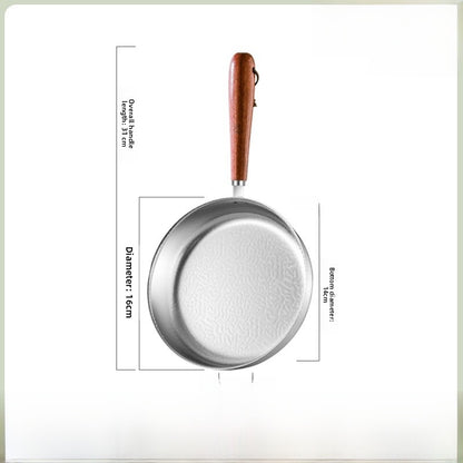 Stainless steel pan