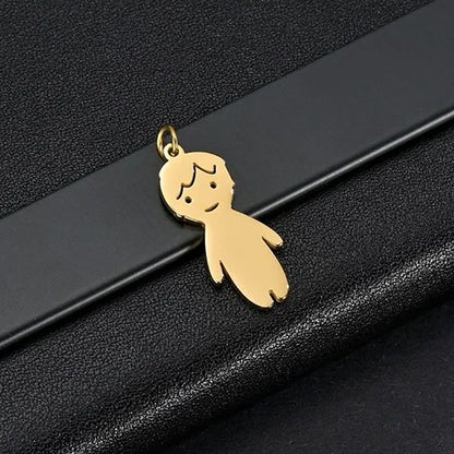 Stainless steel pendant necklace