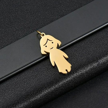Stainless steel pendant necklace
