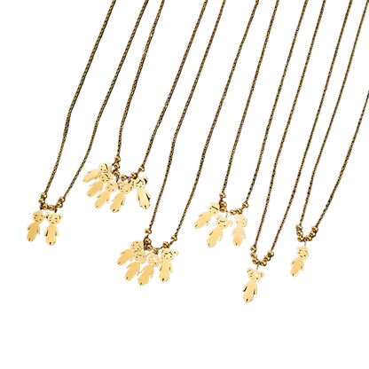 Stainless steel pendant necklace