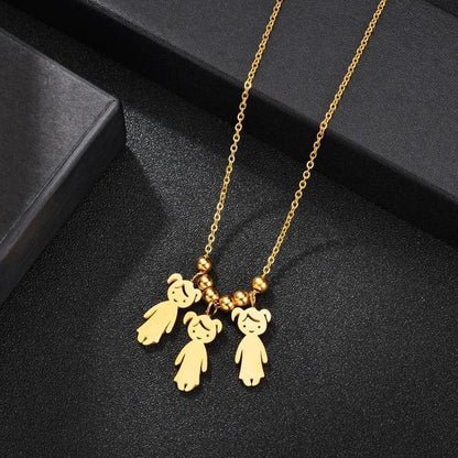 Stainless steel pendant necklace