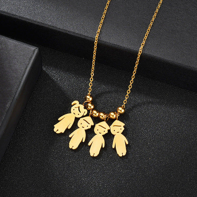 Stainless steel pendant necklace