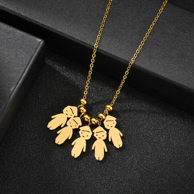 Stainless steel pendant necklace