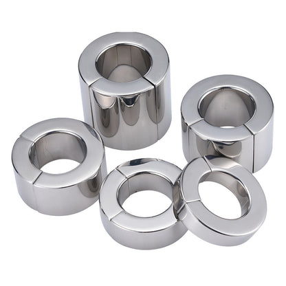 Stainless steel penis magnet ring