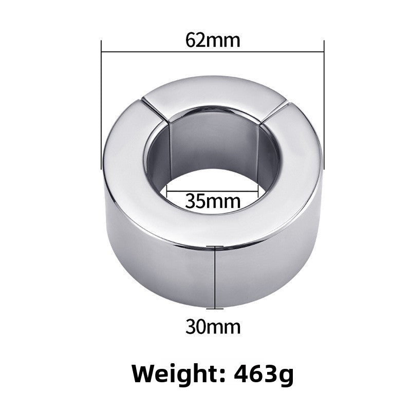 Stainless steel penis magnet ring