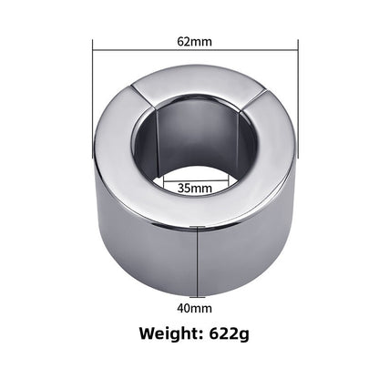 Stainless steel penis magnet ring