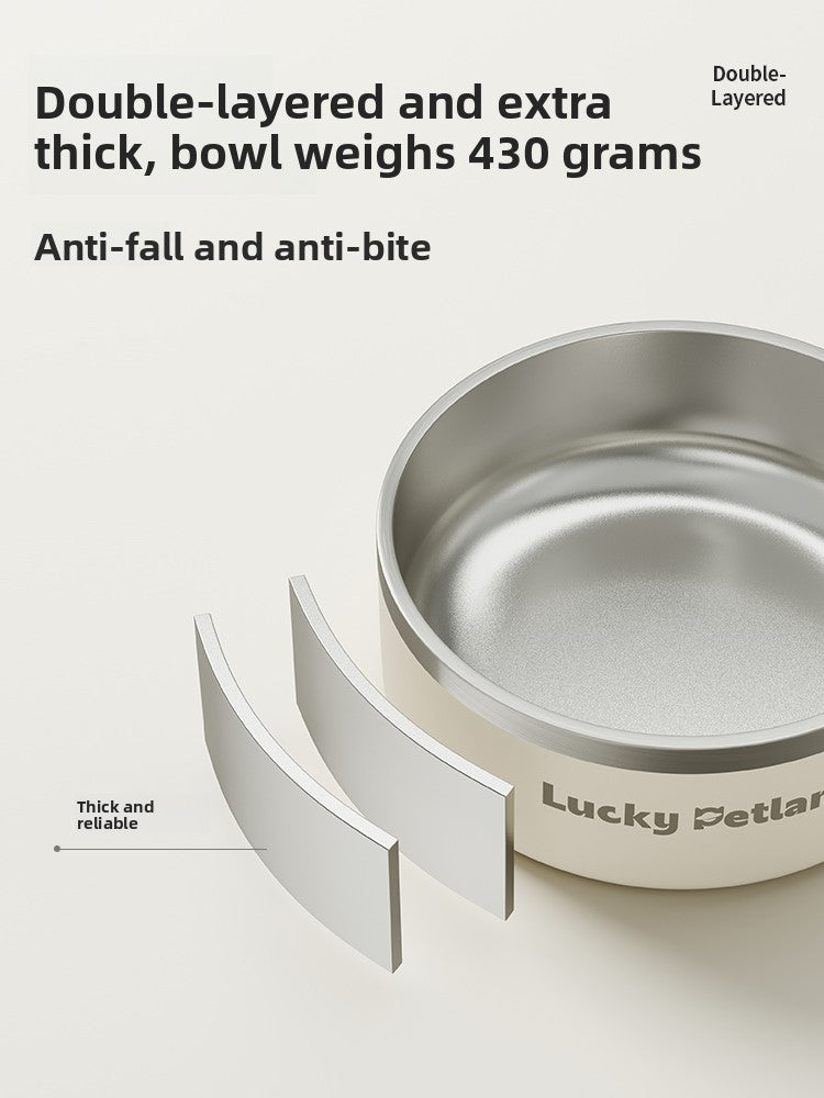 Stainless Steel Pet Food and Water Bowl