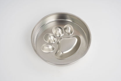 Stainless Steel Pet Slow Feeder Bowl