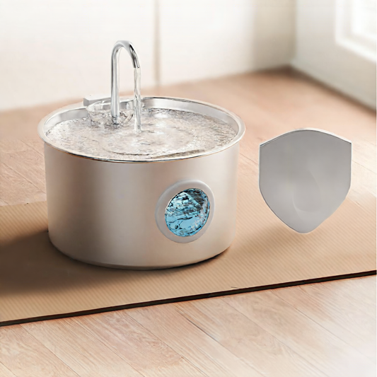 Stainless Steel Pet Water Dispenser with Filter