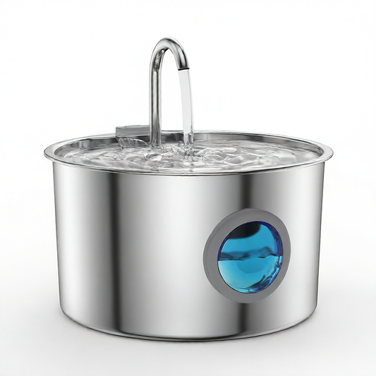 Stainless Steel Pet Water Dispenser with Filter