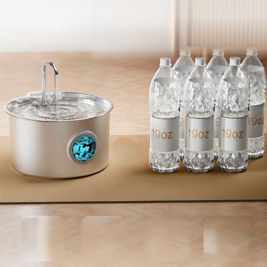 Stainless Steel Pet Water Dispenser with Filter