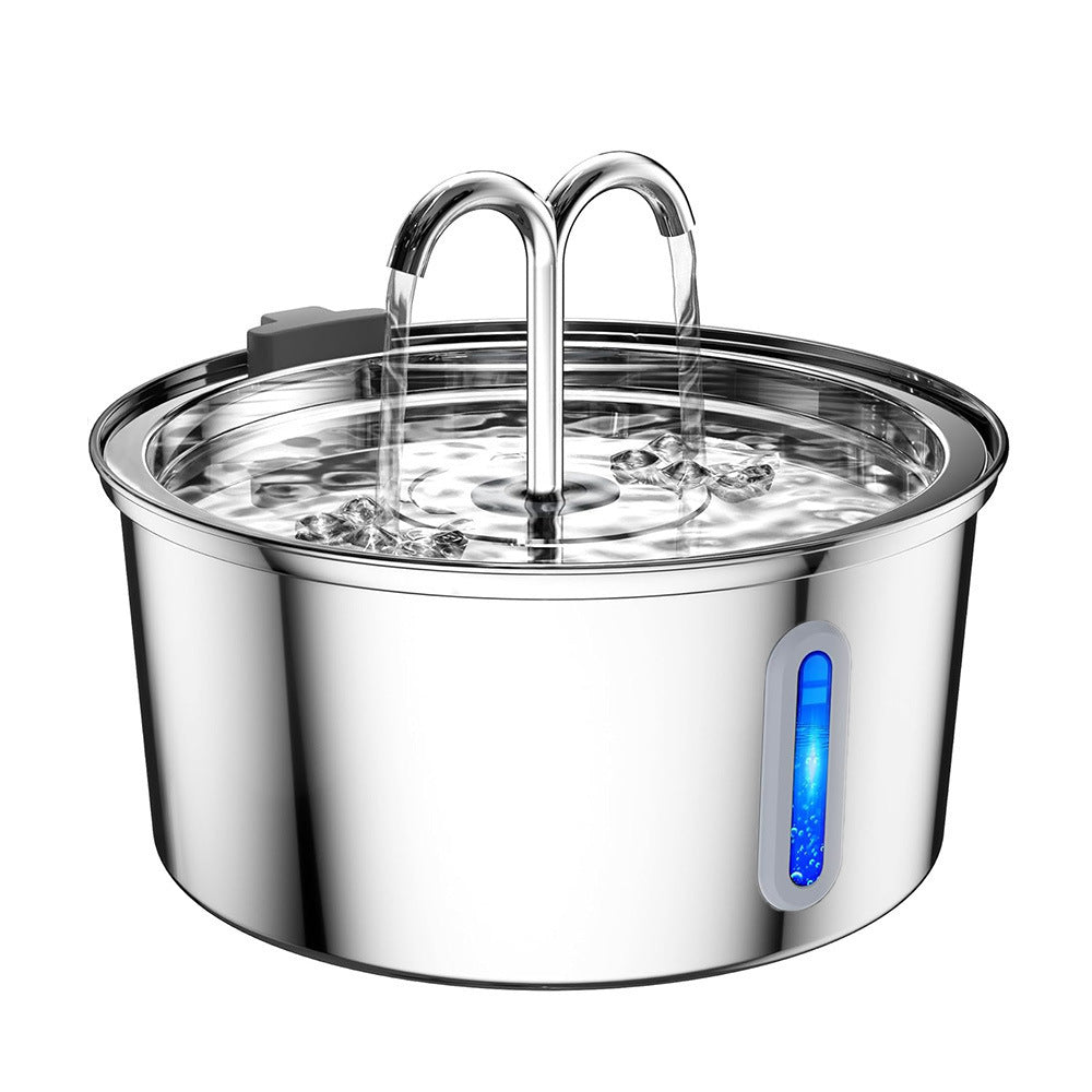 Stainless Steel Pet Water Fountain Dispenser