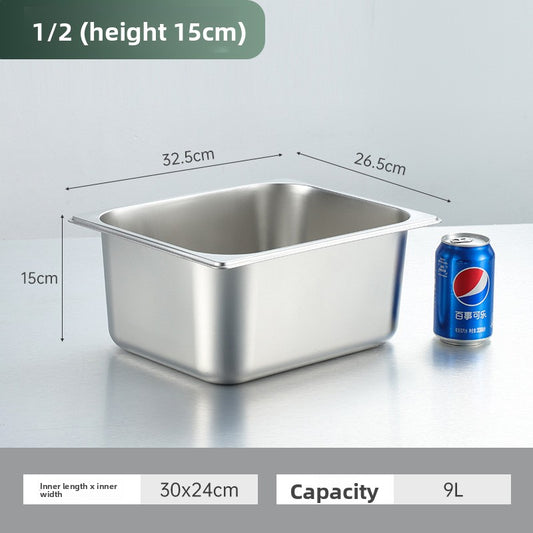 Stainless Steel Portion Basin
