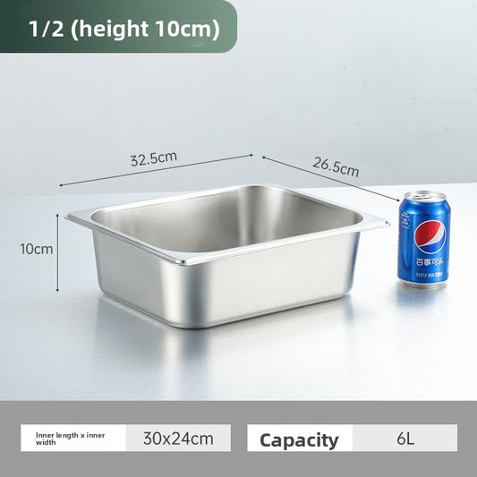 Stainless Steel Portion Basin