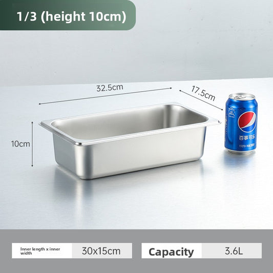 Stainless Steel Portion Basin