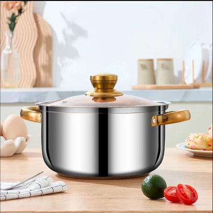 stainless steel pot