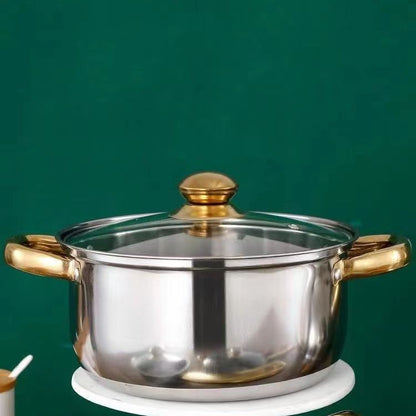 stainless steel pot