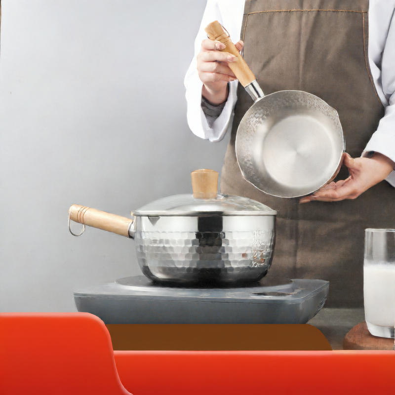 stainless steel pot