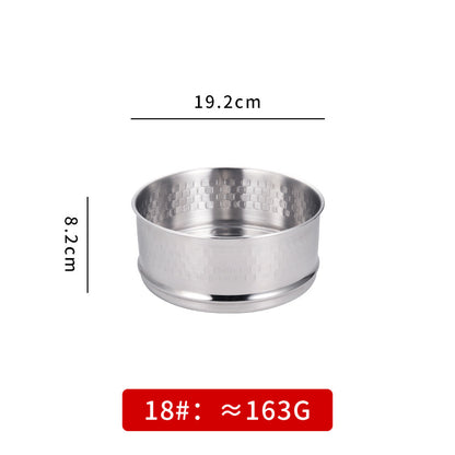 stainless steel pot