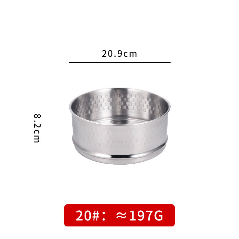 stainless steel pot