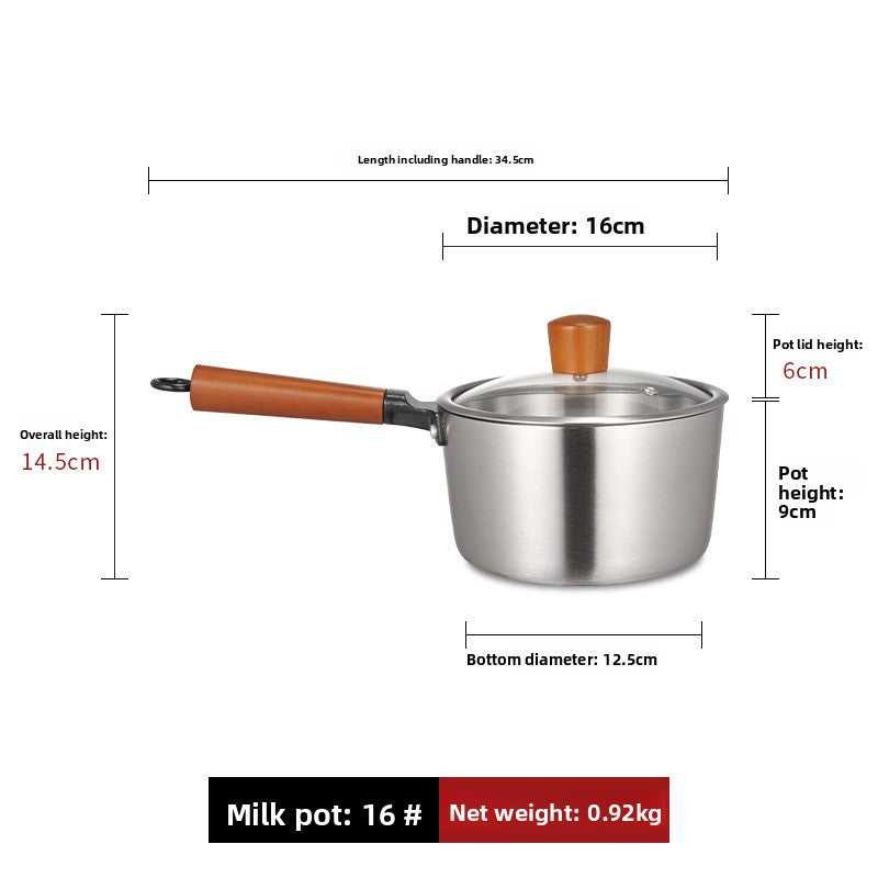 stainless steel pot