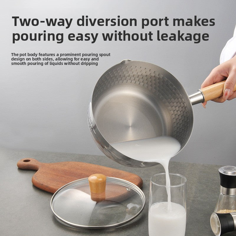 stainless steel pot