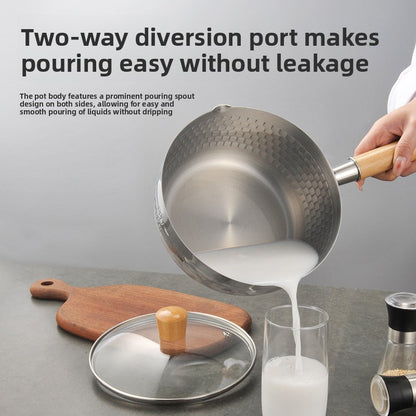 stainless steel pot