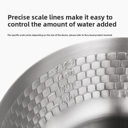 stainless steel pot