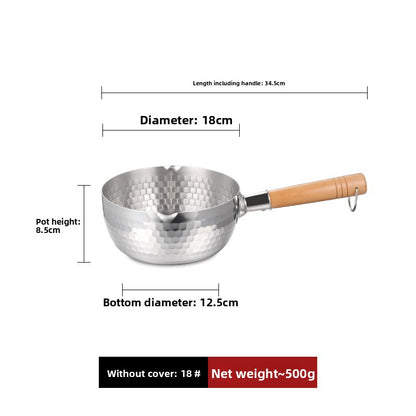 stainless steel pot