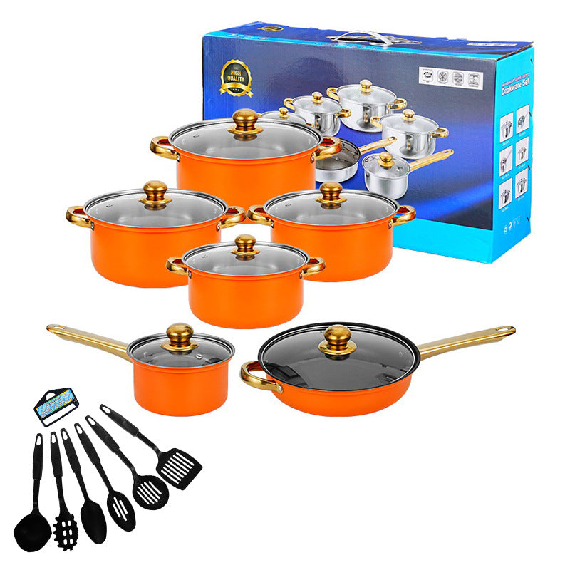 stainless steel pot