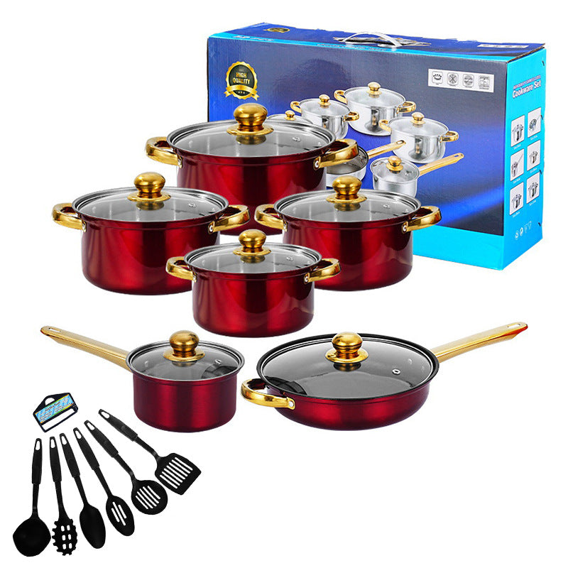 stainless steel pot