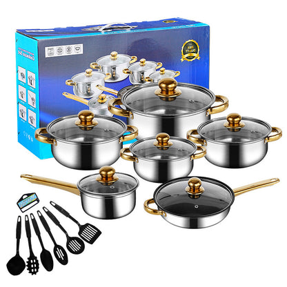 stainless steel pot