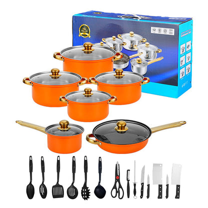 stainless steel pot