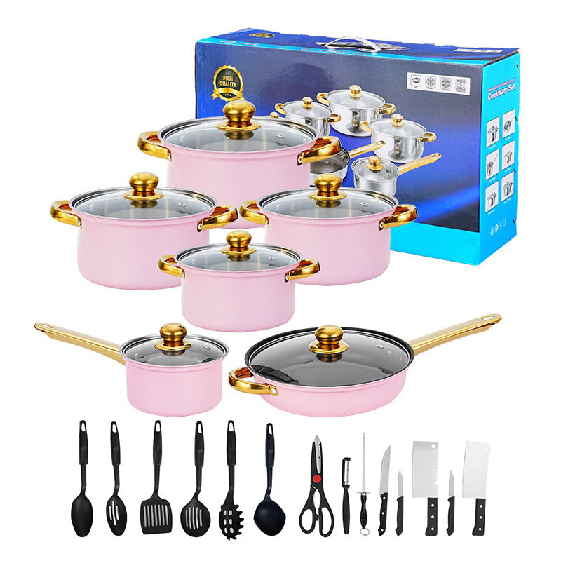 stainless steel pot