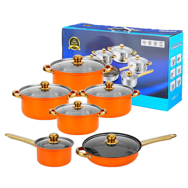 stainless steel pot