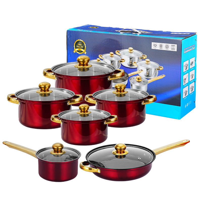 stainless steel pot