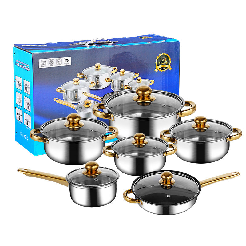 stainless steel pot