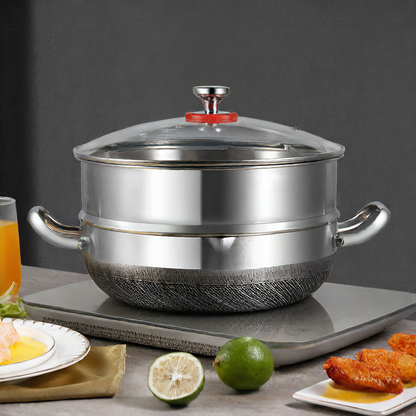 Stainless steel pot