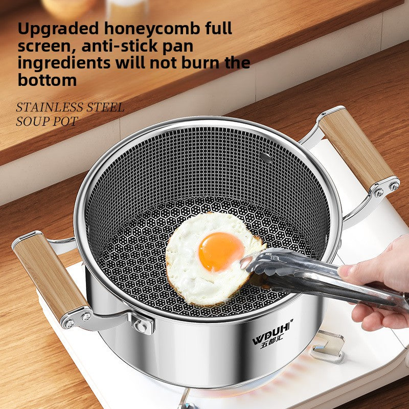 stainless steel pot