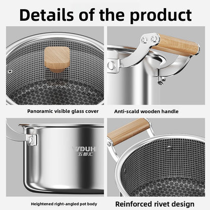 stainless steel pot