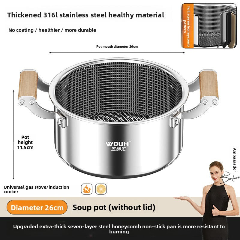 stainless steel pot