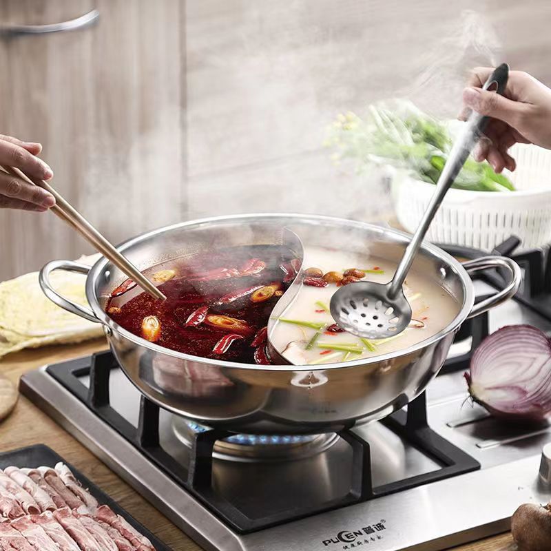Stainless steel pot