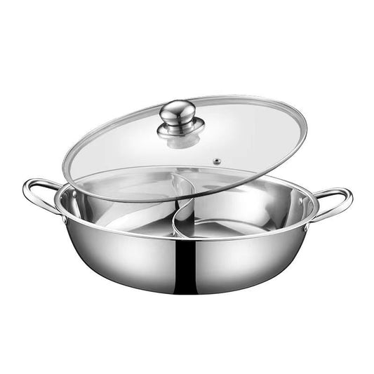 Stainless steel pot