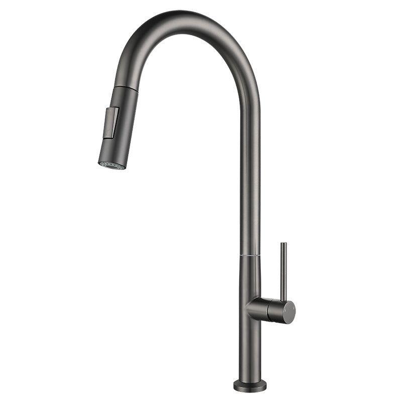 Stainless Steel Pull-Out Kitchen Faucet