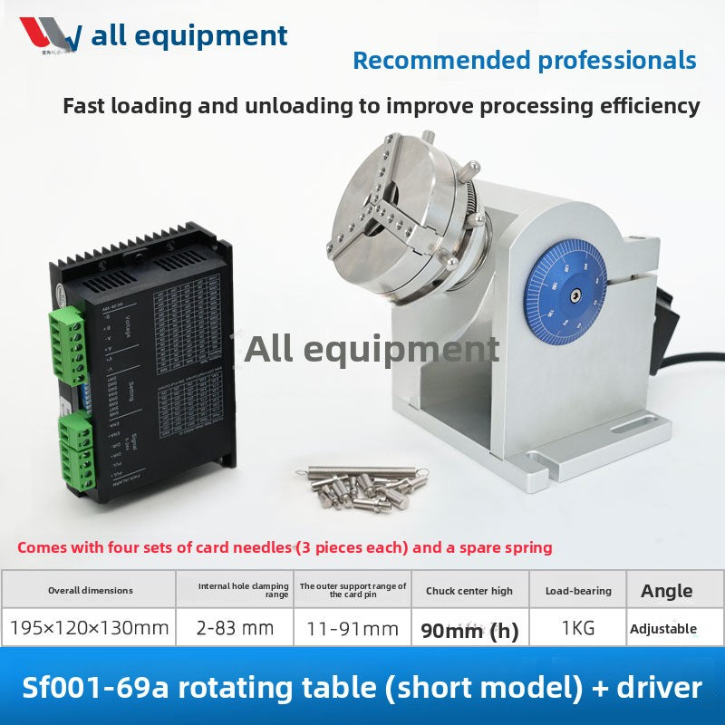 Stainless Steel Quick Chuck Laser Marking Laser Engraving Machine