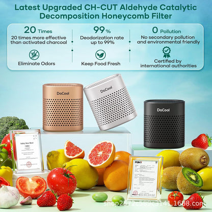 Stainless Steel Refrigerator Deodorizer with Freshness Preservation