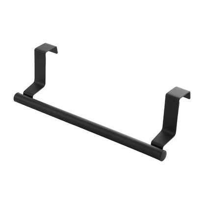 Stainless Steel Retractable Towel Rack with Hooks